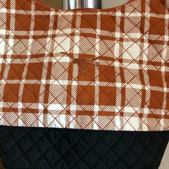 Texas Longhorns quilted purse - Picture 2 of 5